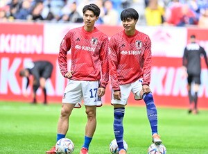サッカー日本代表・三笘薫のドリブルを「止められない理由」を田中碧が分析。川崎フロンターレ時代に語っていた「2つの要素」の画像