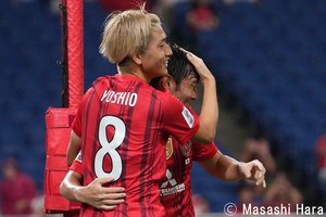 浦和が小泉佳穂の先制点を皮切りに勝利！グループリーグ出場決定 PHOTOギャラリー【ACLプレーオフ 浦和レッズvs理文足球会 2023年8月22日 19:30キックオフ】の画像