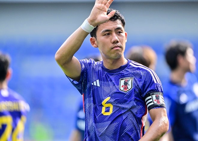 主将・遠藤航が語った日本代表の現在地。筆者の質問に「そうだと思う」と答えたW杯後の手応え…「今までにない日本代表になっている」【記憶に残った2023年取材現場(1)】の画像011