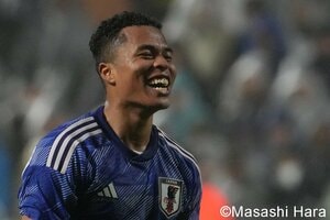 松木玖生と藤田譲瑠チマが日本を牽引！イケメン佐藤恵允のゴールでウクライナに快勝　 PHOTOギャラリー 【国際親善試合 U-23日本代表vsU-23ウクライナ代表 2024年3月25日 19:19キックオフ】の画像