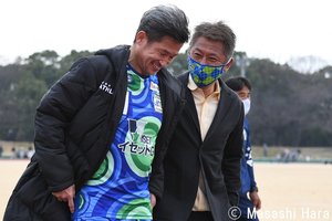 「カズ」三浦知良、「すでに去年の60倍出場」「目標は30試合で30得点」会見での決意【JFL鈴鹿ポイントゲッターズｖｓラインメール青森】(2)の画像