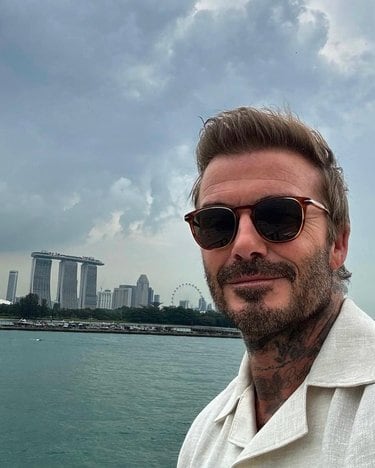 いつまで、そんなにイケメンなの？｣デビッド・ベッカム49歳、びっしり