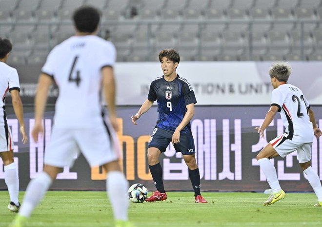 【試合アルバム】ヴィッセル神戸FW宮代大聖の代表デビューの試合写真58枚！川崎フロンターレから移籍して2年目での代表プレー写真「日本代表ー香港代表」の画像008