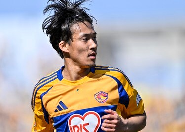 全力50mスプリントからのドンピシャ弾！ J2仙台の23歳MF武田英寿の