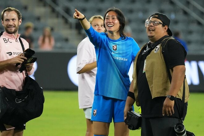 なでしこ美人DFが｢決勝点｣アシスト、サッカー界のレディー・ガガは｢私服姿｣でピッチに、アメリカ女子サッカーで奮闘する守屋都弥、遠藤純、スタンボー華のホーム戦【アメリカNWSL】激闘PHOTOギャラリーの画像021