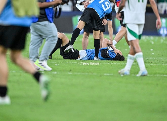 【川崎フロンターレアルバム】ACLE決勝での高井幸大の写真41枚！ フル出場も敗れ、試合後には涙を見るなど悔しさを露わに「アル・アハリー川崎フロンターレ」の画像015