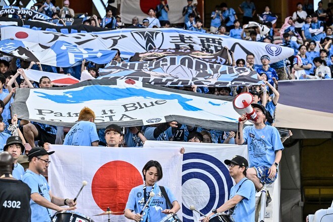 【サポーターアルバム(1)】3得点勝利でクラブ初アジア・ファイナリスト！ ACLE準決勝に駆け付けた川崎サポーターの現地撮影70枚！「川崎フロンターレ―アル・ナスル」の画像037