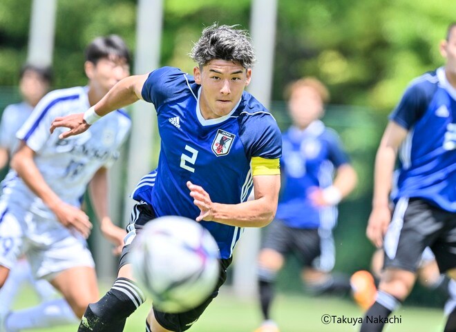 松木玖生出場「U-21サッカー日本代表候補」が大学選抜と対戦！ 前後半で全員入れ替えの「２種類の4-3-3」も無得点の画像006