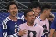 森保監督は｢答えられない｣と沈黙、｢絶望的｣｢軽傷｣諸説入り乱れるエース“左ヒザ”の状態【日本代表が激白｢離脱リハビリ中｣久保建英への思い】(1)の画像