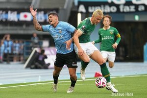 J1初出場｢29歳｣選手が激突！東京V｢初の無失点｣、川崎｢4試合無得点｣に！【川崎フロンターレvs東京ヴェルディ】原悦生PHOTOギャラリー｢サッカー遠近｣の画像