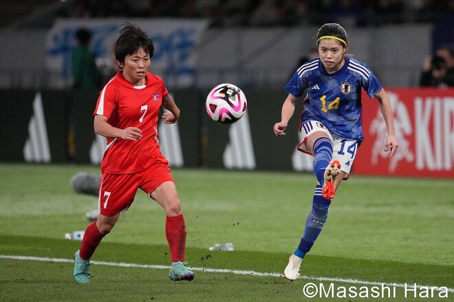 なでしこジャパンが北朝鮮代表を破ってパリ五輪へ！　PHOTOギャラリー 【パリ五輪サッカー女子アジア最終予選 日本代表vs北朝鮮代表 2024年2月28日 18:34キックオフ】の画像003