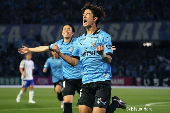 長谷部茂利監督は「2‐1で勝てた試合」と表現、日本代表20歳の「終了間際のヘッド」で神奈川ダービーは「まさかの結末」に【川崎フロンターレvs横浜F・マリノス】原悦生PHOTOギャラリーの画像