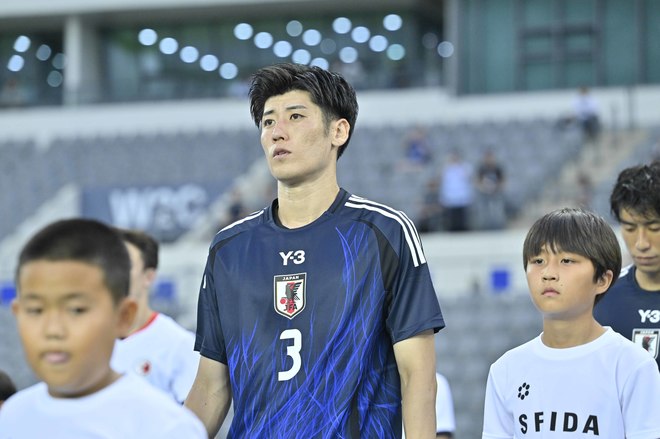 【サンフレッチェ広島「E-1」アルバム】J1広島に所属する日本代表5選手の香港戦の写真54枚！ジャーメイン良、中村草太、川辺駿、田中聡、荒木隼人、大迫敬介の現地写真「日本代表ー香港代表」の画像052