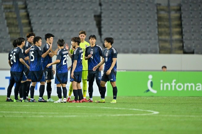【試合アルバム】川崎フロンターレFW山田新の代表デビュー48枚の試合写真！ 韓国・龍仁で日本代表ユニフォームを着用したプレー写真「日本代表ー香港代表」の画像019