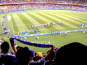 大住良之の「この世界のコーナーエリアから」連載第68回「スタジアムはたそがれどき」(2)夕焼けといえば柏「日立台」の“柏熱地帯”が赤く染まるの画像