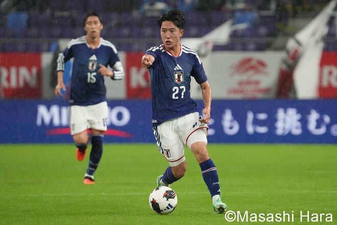 日本代表が南米勢に連勝！ “波乱”も上田綺世が冷静にPKを沈める！代表デビューGKがファインセーブ＆4人のフィールドプレーヤーも初キャップ！【日本代表vsベネズエラ代表】激闘PHOTOギャラリーの画像006