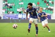 「堂安のドリブル&パスが最高すぎ」上田綺世の2ゴール目の“流れるような攻撃”に称賛続々!「冨安起点になってる!」「決めたアヤセもナイス」の声の画像