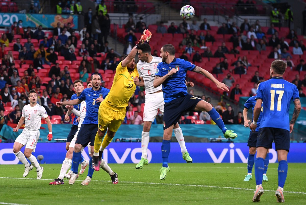 Euro準決勝 イタリア対スペインはpk決着の激闘 1 試合を決めた2度の モラタ対ドンナルンマ サッカー批評web