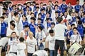 【サポーターアルバム】「横浜F・マリノス―アル・ナスル」サウジアラビア・ジェッダに約700人駆け付け、チームに声援送る！ 現地撮影66枚のサポーターPhotoの画像034