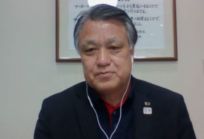 JFA田嶋幸三会長独占インタビュー(2)「コロナ、100年の危機にできること」の画像