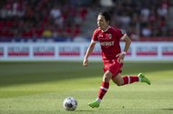 サッカー日本代表MF堂安律、独紙選定の「第5節ベストイレブン」入り! チームを「ブンデス首位」に導くゴールで今季2度目の選出にの画像