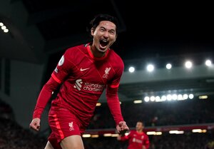 リバプール・南野拓実がついに｢ゴール｣！アーセナル・冨安健洋との｢日本代表対決｣の行方と｢今季プレミア初得点｣【動画】の画像