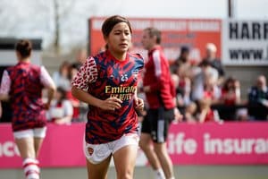 「なぜ彼女はそんなに可愛いの」岩渕真奈のアーセナル「チケット完売御礼動画」が地元ファンに大反響！ 英語での感謝に「マナ万歳！」など、チームに完全に馴染んだ様子の画像