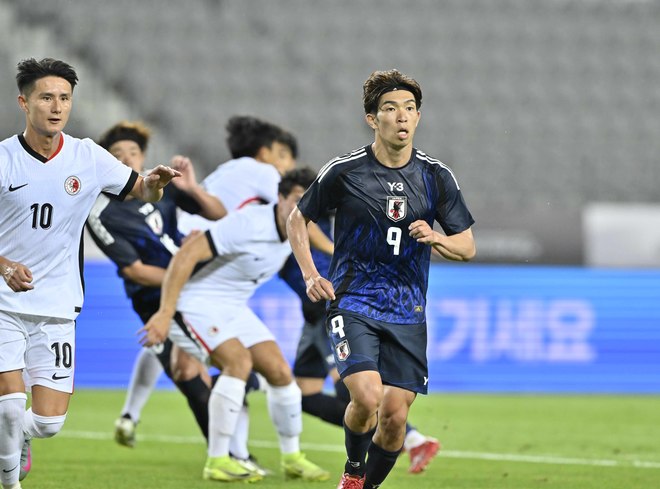 【試合アルバム】ヴィッセル神戸FW宮代大聖の代表デビューの試合写真58枚！川崎フロンターレから移籍して2年目での代表プレー写真「日本代表ー香港代表」の画像038
