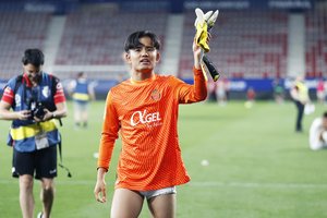 久保建英が「パンツ一丁」で「GKデビュー」!?マジョルカ「残留決定」後に見せた「横っ飛びセーブ」とは?【動画】の画像