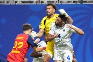 【W杯】初戦で大谷翔平超えフォロワー1545万人！ FIFAランク67位の小国カーボベルデ、40歳GKが神童ヤマル擁する2位スペイン相手に起こした奇跡と、その続き【スペイン代表vsカーボベルデ代表】現地撮の画像