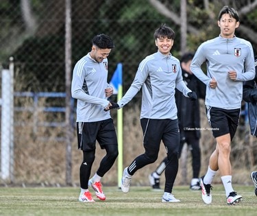 画像・写真：【試合アルバム】「サッカー日本代表練習」千葉市内