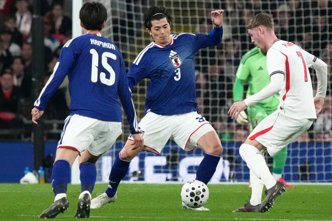 【現地写真100枚】伊東純也＆三笘薫の決勝弾から駆けつけた南野拓実＆遠藤航の姿まで！初招集、復活組、主力組も躍動！森保ジャパン｢英国遠征｣厳選ショットの画像075