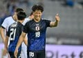 【試合アルバム】川崎フロンターレFW山田新の代表デビュー48枚の試合写真！ 韓国・龍仁で日本代表ユニフォームを着用したプレー写真「日本代表ー香港代表」の画像027