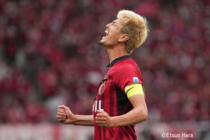 「最初のゴール」は取り消しも…鹿島アントラーズ鈴木優磨が見せた活躍【鹿島アントラーズvsガンバ大阪】原悦生PHOTOギャラリー「サッカー遠近」の画像