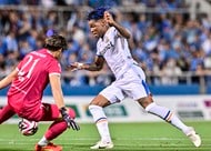 「動きがわかりやすくて、すごくいい」三笘薫のゴールシーン「解析画像」にファン興奮!「このシーンが数字だけでわかる」「KING KAORU すぎるて」などの声の画像