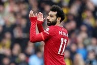 ☆極希少☆ モハメド・サラー リバプール サッカーマフラー どば師匠 ☆極希少☆ モハメド・サラー リバプール サッカーマフラー どば