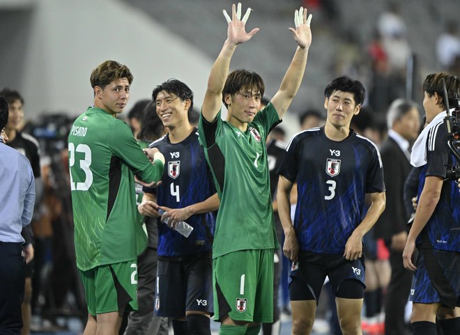 【サンフレッチェ広島「E-1」アルバム】J1広島に所属する日本代表5選手の韓国戦の写真65枚！ジャーメイン良、中村草太、川辺駿、田中聡、荒木隼人、大迫敬介の現地写真「日本代表ー韓国代表」の画像016
