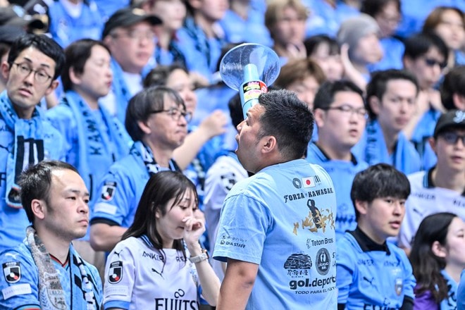 【サポーターアルバム】国立競技場を青く染め上げた川崎フロンターレのサポーター写真81枚！ ACLE準優勝後初の国内試合「鹿島アントラーズー川崎フロンターレ」の画像011