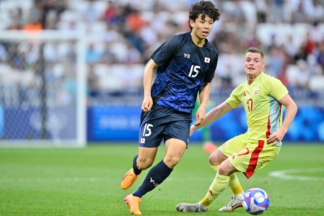 【パリ五輪・U23日本代表】スペインに完敗も、3失点目直後に見せた高井幸大の強い気持ちの意味……チーム唯一の10代選手がつなげるものの画像