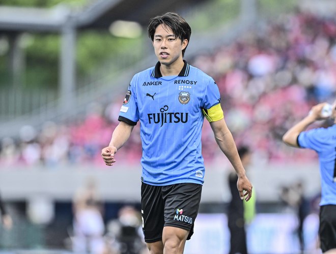 【川崎・佐々木旭が見せる特大級の進化。ピッチを攻守で圧倒できる理由とは(3)】「別人かのような幸大になってしまった」と語る高井幸大の変化も刺激に、「もっとやらなきゃいけない」と見据えるものの画像009