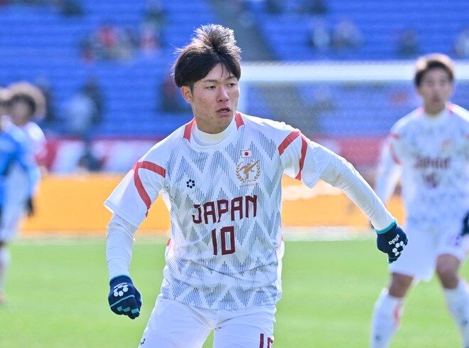 ドイツのスカウトが惚れ込む神村学園・福田師王の体幹の強さ【“雰囲気”をまとった若手ストライカー候補たち】(1)の画像