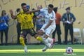 得点王らの2ゴールで楽勝かと思いきや…後半ATに待っていた｢クレージーな10分間｣、シャビ・アロンソ監督を救った｢エースと守護神｣【レアル・マドリードvsボルシア・ドルトムント】原悦生PHOTOギャラリーの画像008