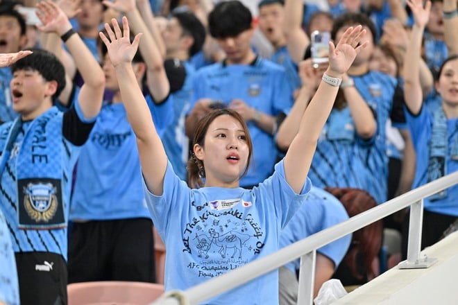 【サポーターアルバム(1)】3得点勝利でクラブ初アジア・ファイナリスト！ ACLE準決勝に駆け付けた川崎サポーターの現地撮影70枚！「川崎フロンターレ―アル・ナスル」の画像015