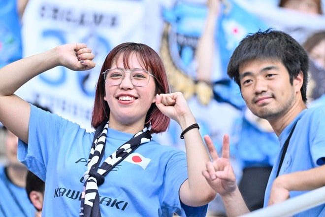 【サポーターアルバム(1)】3得点勝利でクラブ初アジア・ファイナリスト！ ACLE準決勝に駆け付けた川崎サポーターの現地撮影70枚！「川崎フロンターレ―アル・ナスル」の画像065