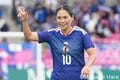 新生なでしこ初陣は谷川萌々子の｢衝撃ゴラッソ｣等で5ｰ0圧勝！新体制でも｢チームの心臓｣は14番と10番！内田篤人ら｢レジェンド2人｣も入閣【日本女子代表vs南アフリカ女子代表】現地撮の画像011