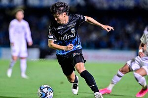 川崎・脇坂泰斗の反撃の得点は「悠さんが紐を結んでいたので。そのカバーに入」ったことから生まれた。「やはりその後も取りたかった」と引き分け悔やむの画像