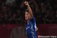 ｢鈴木優磨の兄ちゃん凄!!｣J2秋田FW33歳、宙を舞う美しすぎるオーバーヘッド弾炸裂！｢翼くん並みにすごい｣｢今節のベストゴール確定弾｣｢鈴木兄弟で鹿島で2トップ｣の画像