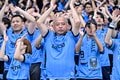 【サポーターアルバム】完封勝利後に笑顔＆万歳見せた「川崎フロンターレの試合後のサポーター写真83枚」！ ホーム連勝を熱狂的サポート「川崎フロンターレーセレッソ大阪」の画像033