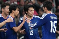 三笘薫から託された左サイドの命運、中村敬斗｢学ぶことが多い｣世界的ウインガーとの“前夜の密談”、森保監督も認めた“自由な関係性”【直撃2】