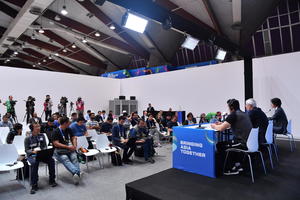 大住良之の「この世界のコーナーエリアから」第80回「敗軍の将、兵を語る」コロナ禍の記者会見で考える(1)「人間の強さと気高さを感じさせてくれる場所」の画像